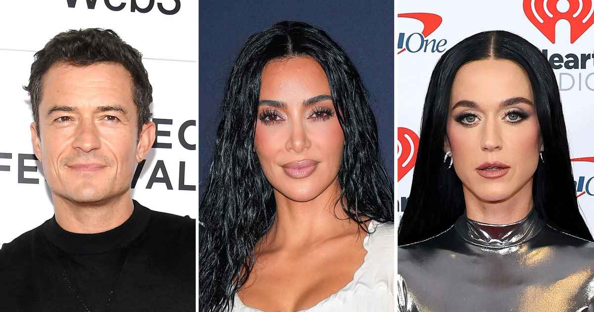 Orlando Bloom Has Friendly Chat With Kim Kardashian After Katy Perry Split