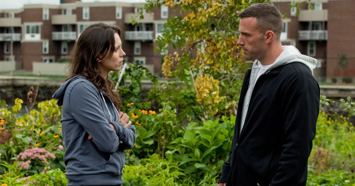 Rebecca Hall and Ben Affleck in The Town
