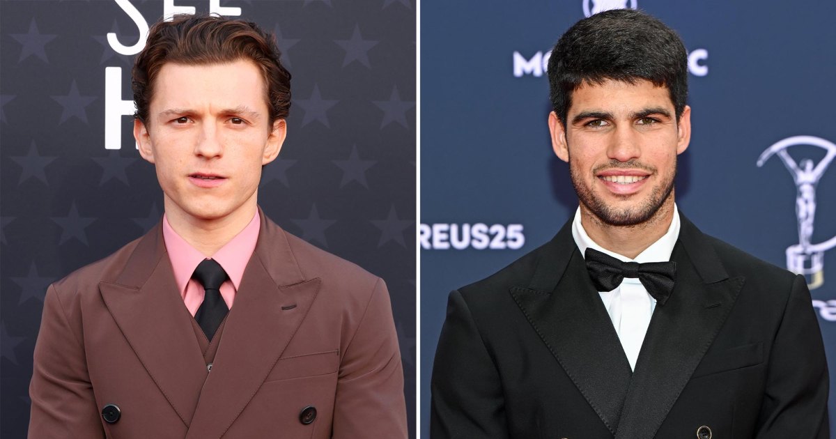 Tom Holland Makes Golf Date With Carlos Alcaraz Ahead of His Wimbledon Quarterfinal Match